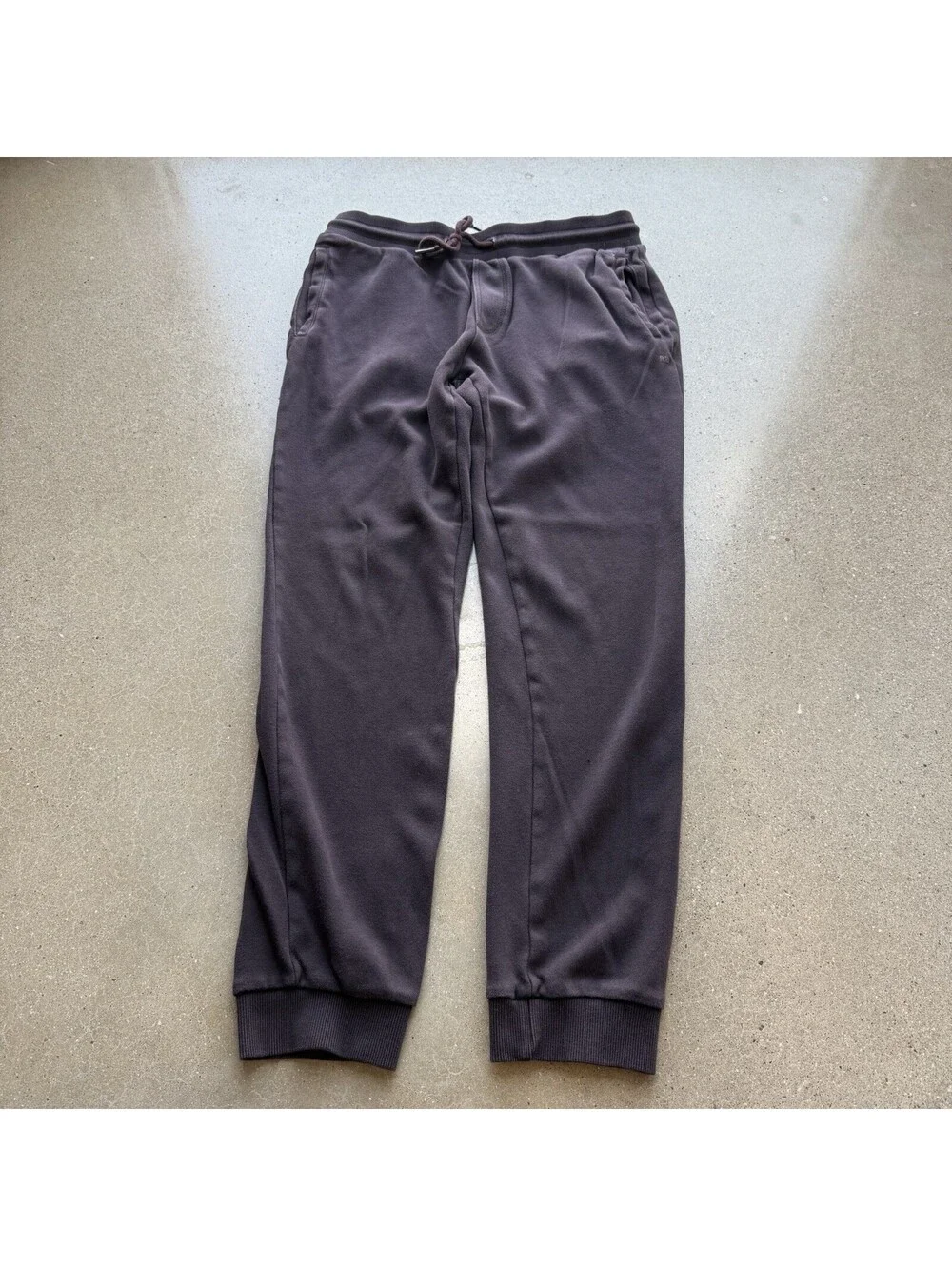 Robert Barakett Cortina Pima Cotton Jogger Sweatpants Maroon Men's Size L